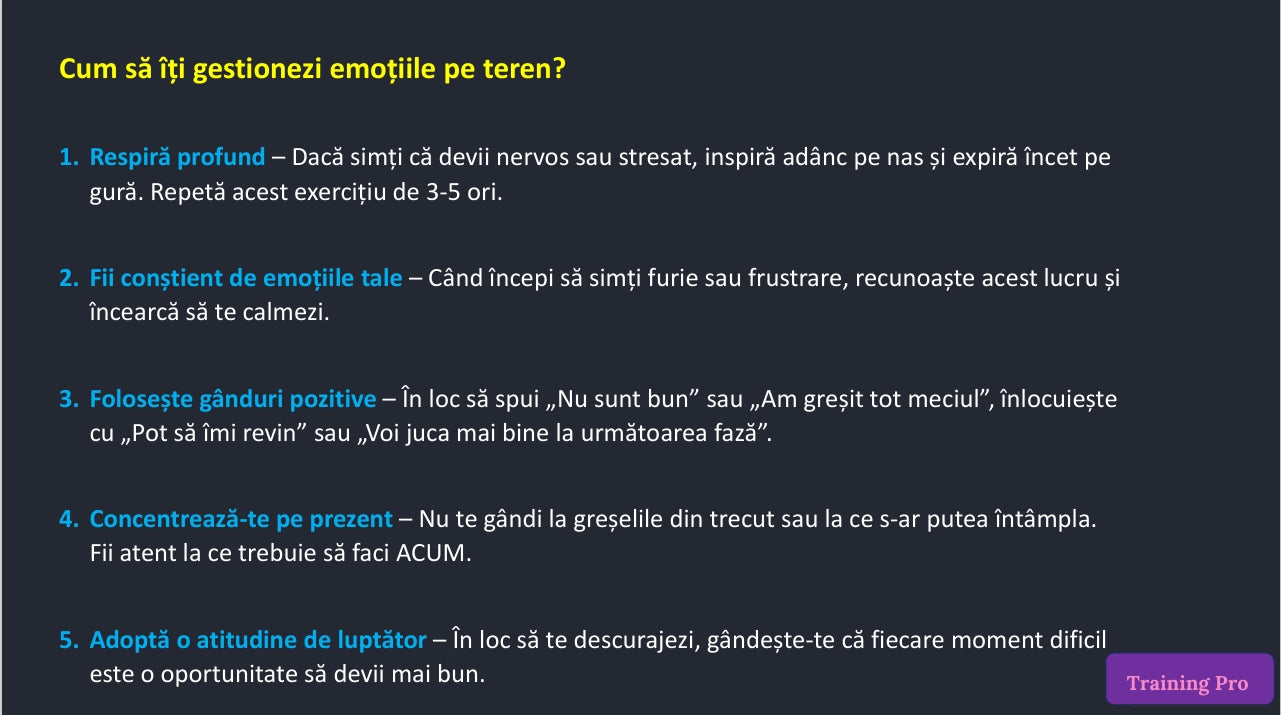 Ghid Complet de Mental Coaching – Devino un Fotbalist Puternic Mental!