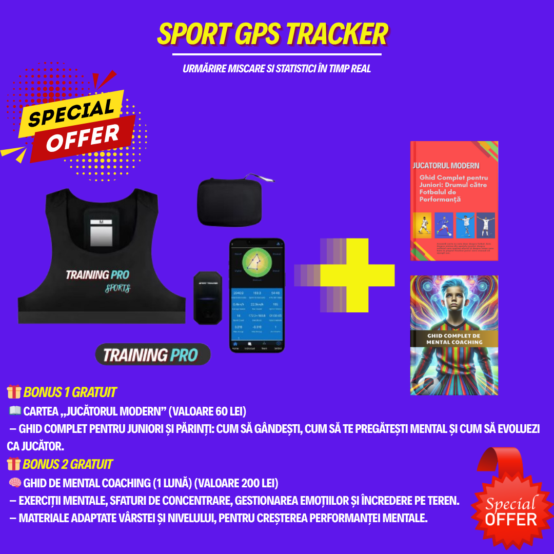 Sport GPS Tracker – Urmărire Mișcare și Statistici în Timp Real