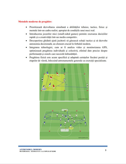 Antrenorul Modern Metodogia Fotbalului la Copii si Juniori