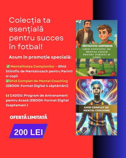 🧠 Mentalitatea Campionilor – Carte pentru Parinti si  Ghid Complet de Mental Coaching pentru Copii