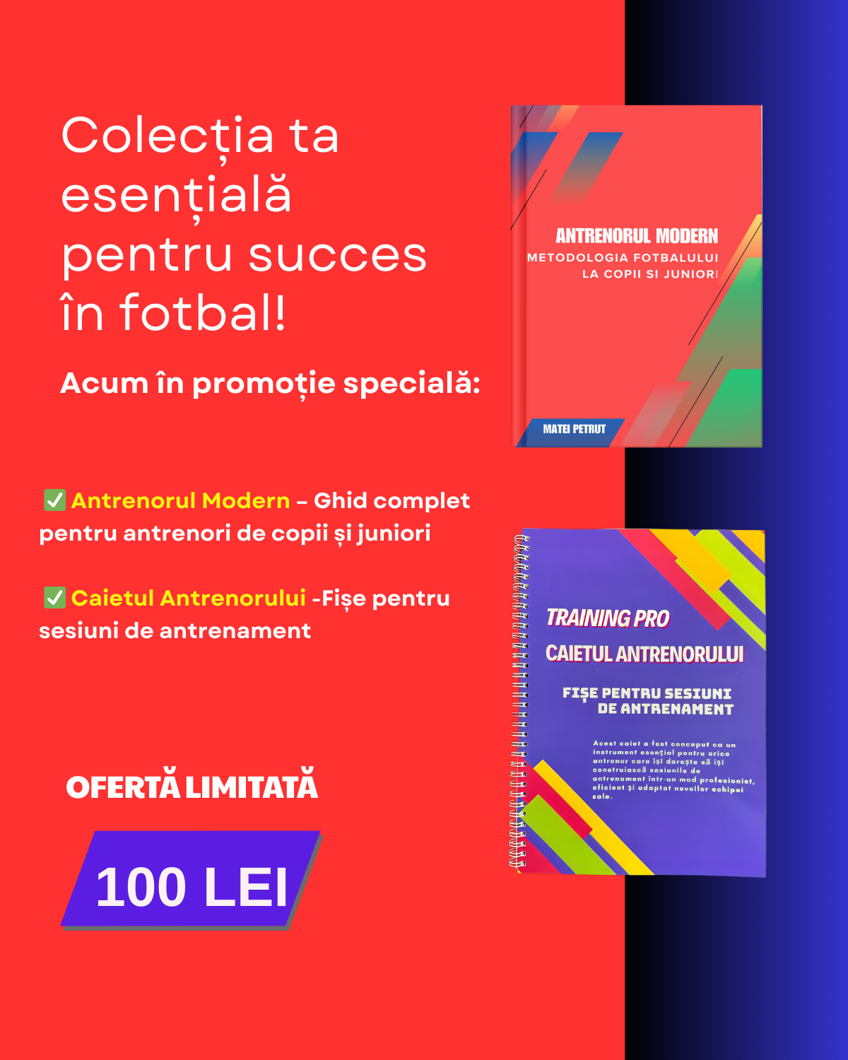 📘🎯 Pachetul „Antrenorul Modern” – Eficiență și Organizare în Lucrul cu Juniorii